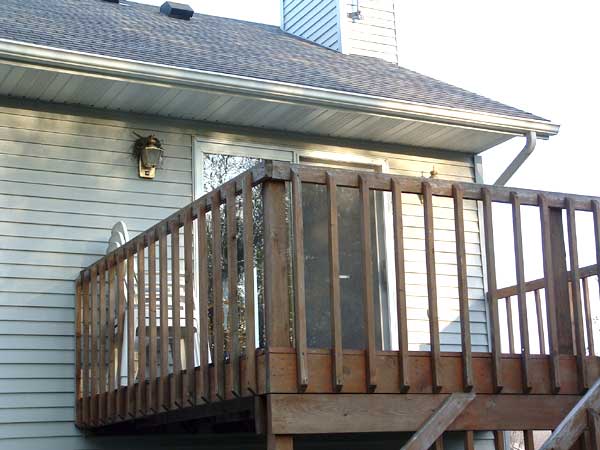 the back deck